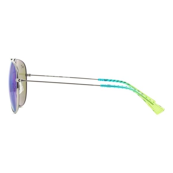 New MAUI JIM Hauoli XL Silver Polarised Aviator B674 17B Sunglasses Women - Picture 3 of 4